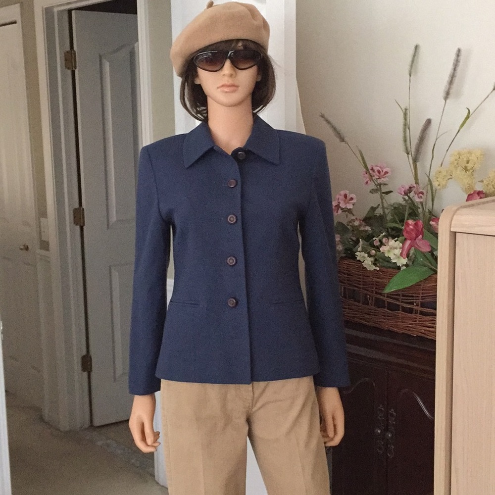 Pendleton blue wool blazer - image 2